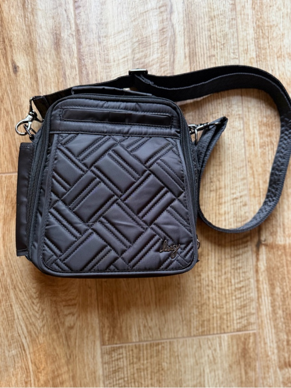 Lug Flapper SE Convertible Crossbody Bag Black